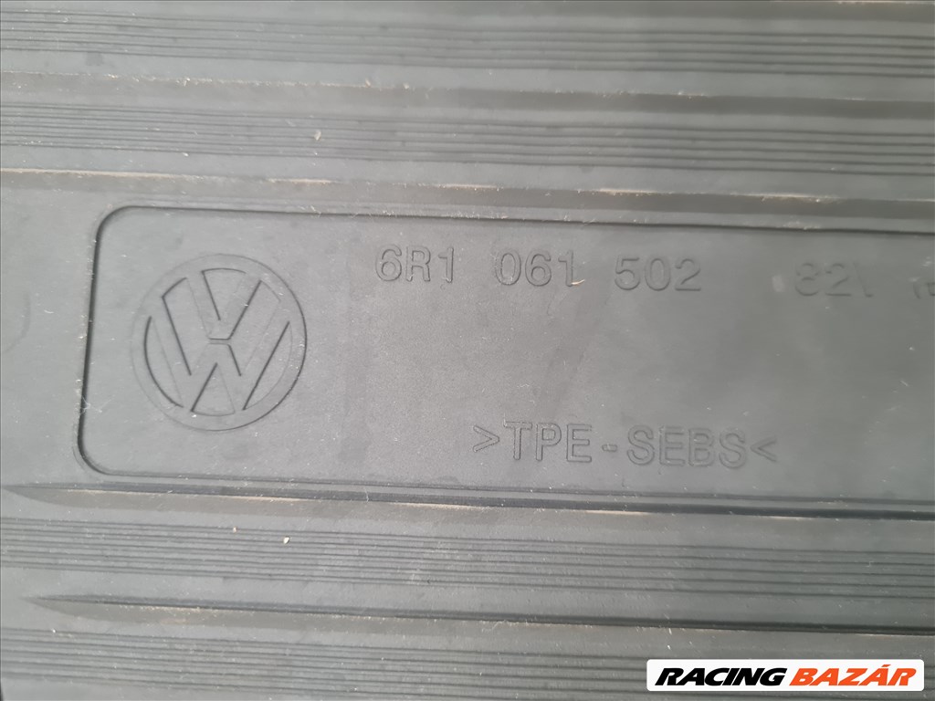 Volkswagen Polo V első gumiszőnyeg pár 6R1 061 502 5. kép