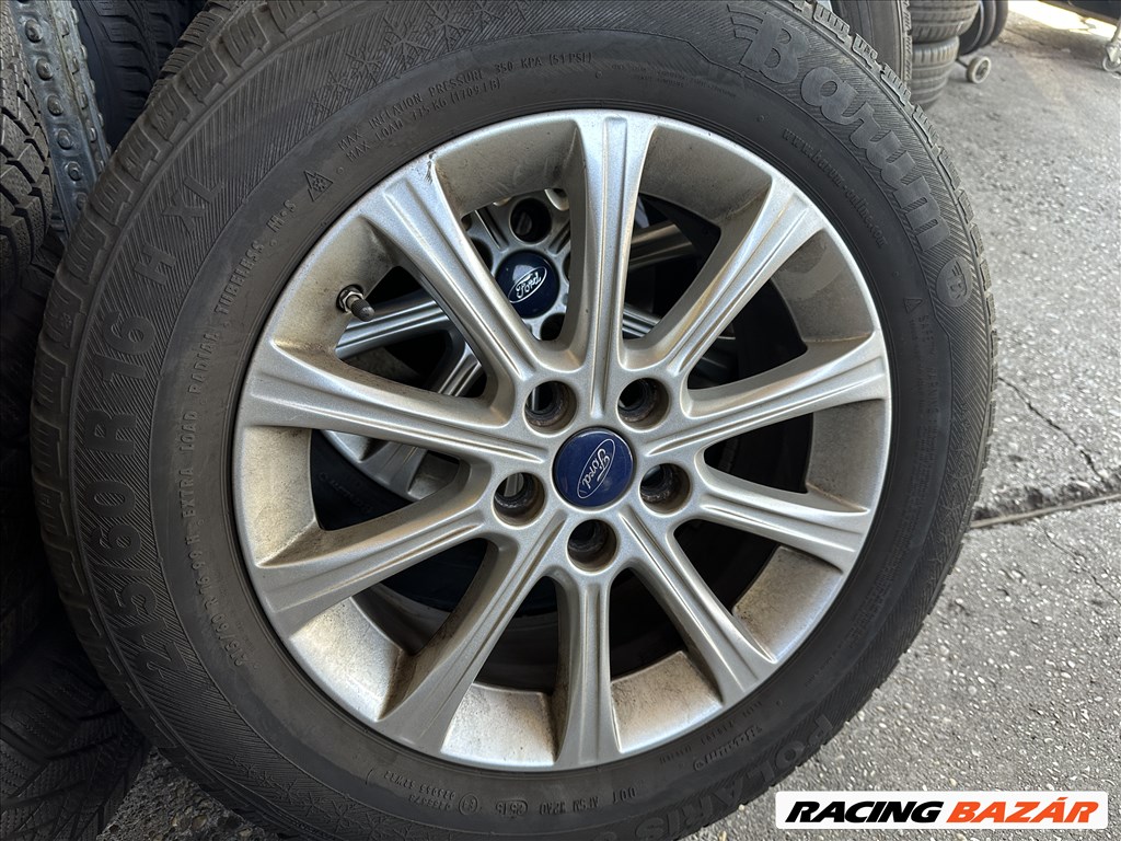 Ford C-Max gyári 6,5X16-os 5X108-as ET50 könnyűfém felni garnitura eladó 2. kép