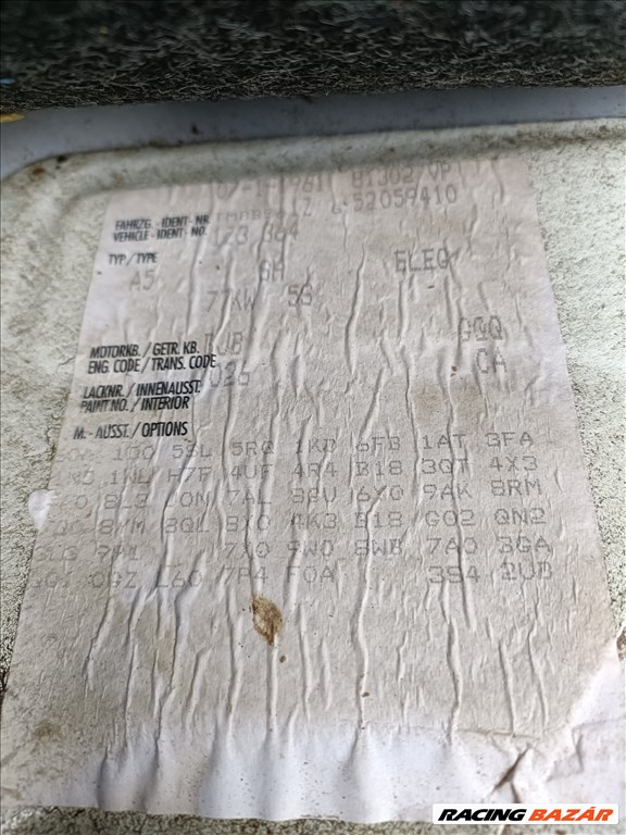 Skoda Octavia II 1.9 TDI 5 seb kézi váltó GQQ kóddal, 276953km-el eladó gqq5seb bjb19tdi 6. kép