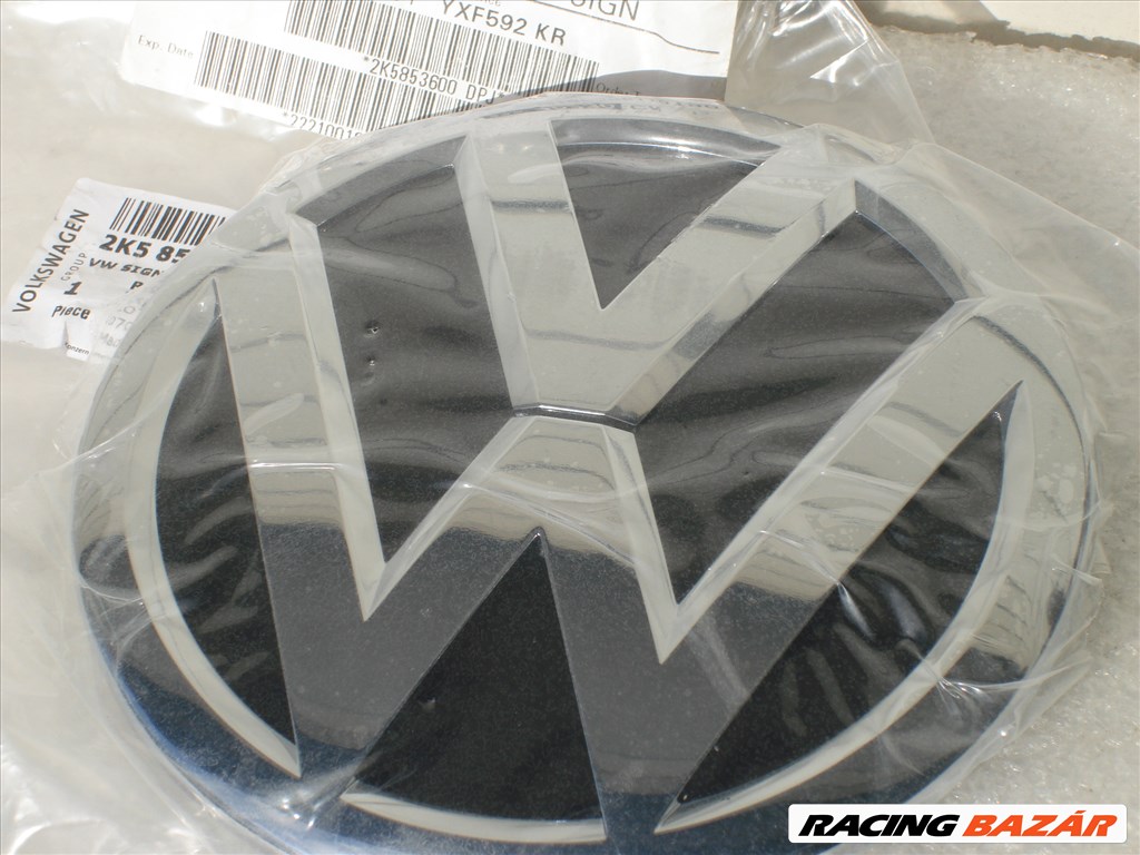VW Caddy III Tiguan Új Gyári Díszrács embléma 2K5853600DPJ 2015-től 2. kép