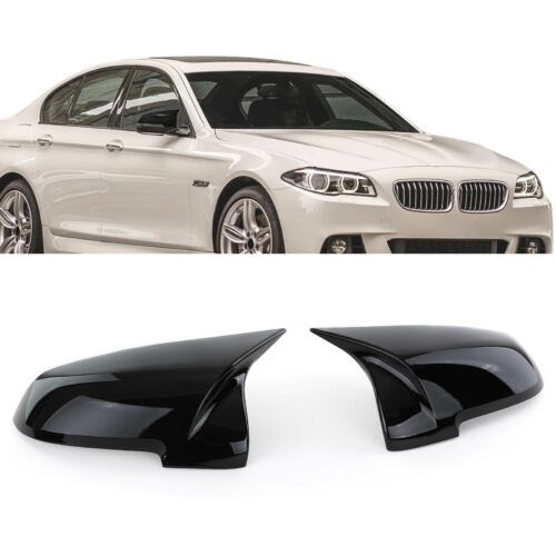 BMW F01 F02 F03 F06 F07 F12 F13 F10 F11 F18 Facelift lakkozott fekete visszapillantó tükörborítás 1. kép