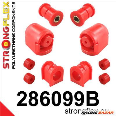 ELSŐ FELFÜGGESZTÉS STRONGFLEX SZILENT KÉSZLET Nissanﾠ100NX B13 90-94 NissanﾠAlmera N15 95-00 Nissan Sunny N14 90-95