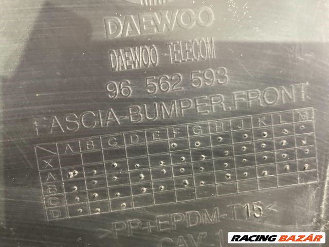 Daewoo Matiz 0.8 Első Lökhárító (Üresen) 96562593 4. kép