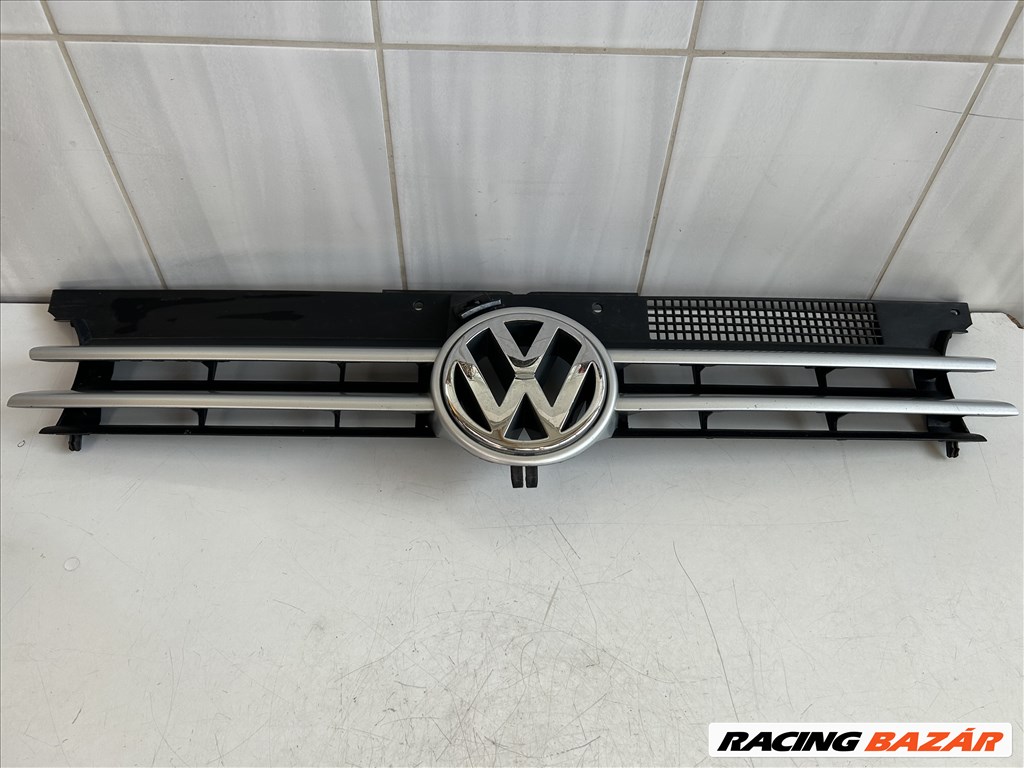 Volkswagen Golf IV hűtő díszrács (ezüst) 1. kép