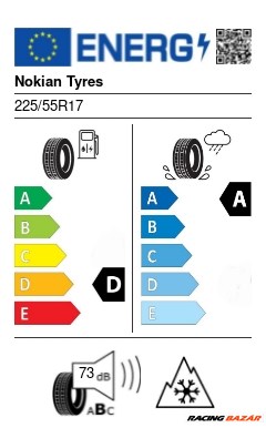 Nokian Tyres SNOWPROOF C M+S 3PMSF 225/55 R17 109/107T kisteher téli gumi 2. kép