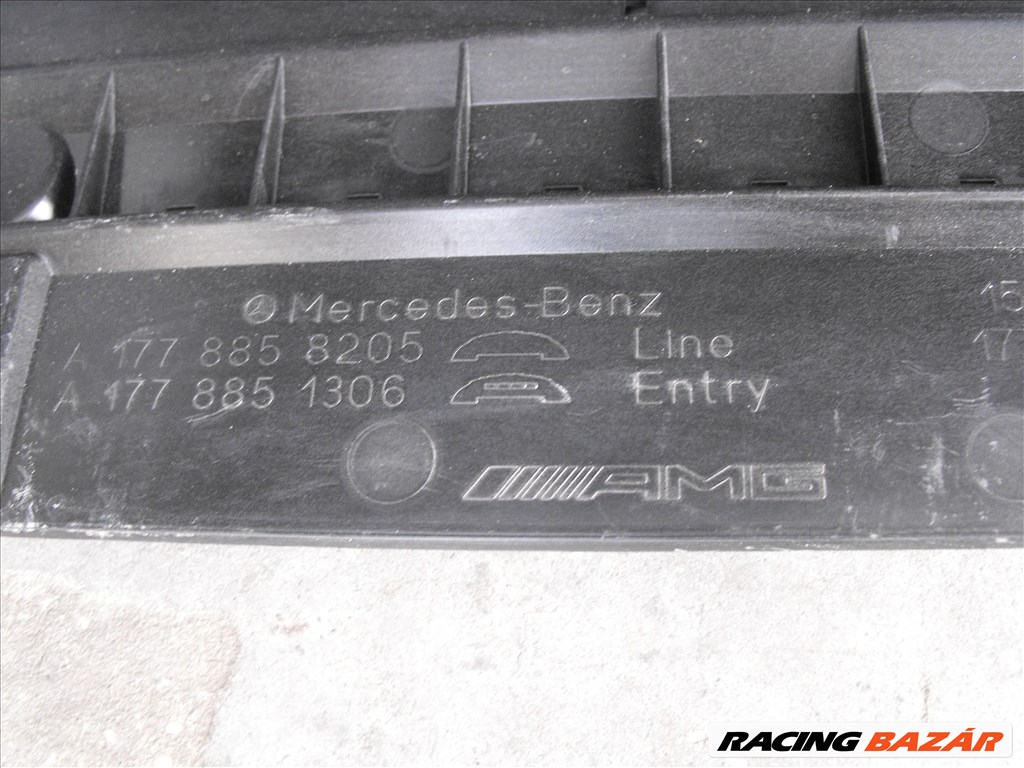 4724. Mercedes A osztály W177 facelift AMG első lökhárító  a1778800506 10. kép