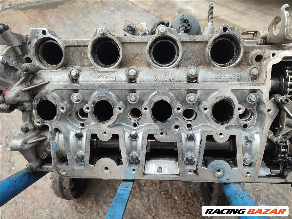 RH02 Ford Citroen Peugeot 2.0 TDCI HDI 16v motor, fűzött blokk hengerfej  2. kép