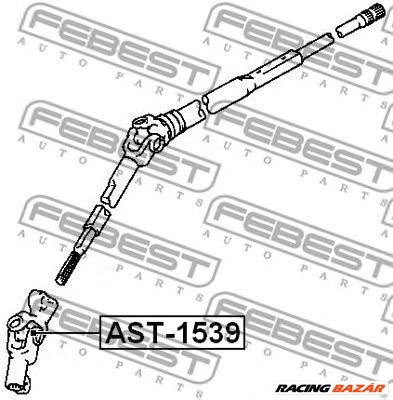 FEBEST AST-1539 - csukló, kormánytengely CADILLAC CADILLAC (SGM) CHEVROLET DAIHATSU FORD LAND ROVER  1. kép