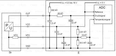 BOSCH 0 261 230 280 - Beszívott levegő hőmérséklet érzékelő FORD FORD AUSTRALIA FORD USA VOLVO