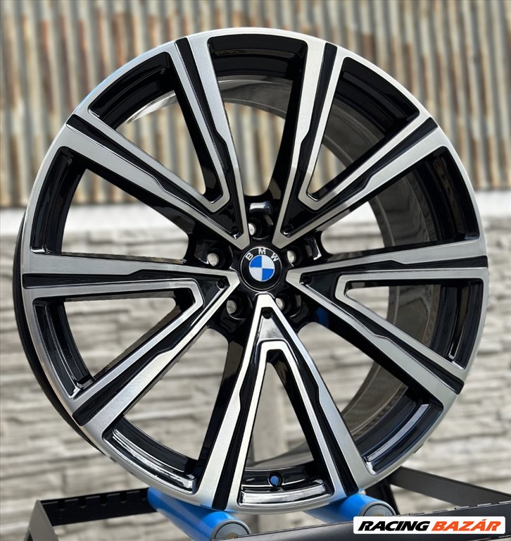 R22 5x112 Original Bmw for IX  9.5J ET37 - OEM 8072000 gyári alufelnik 22"  1. kép