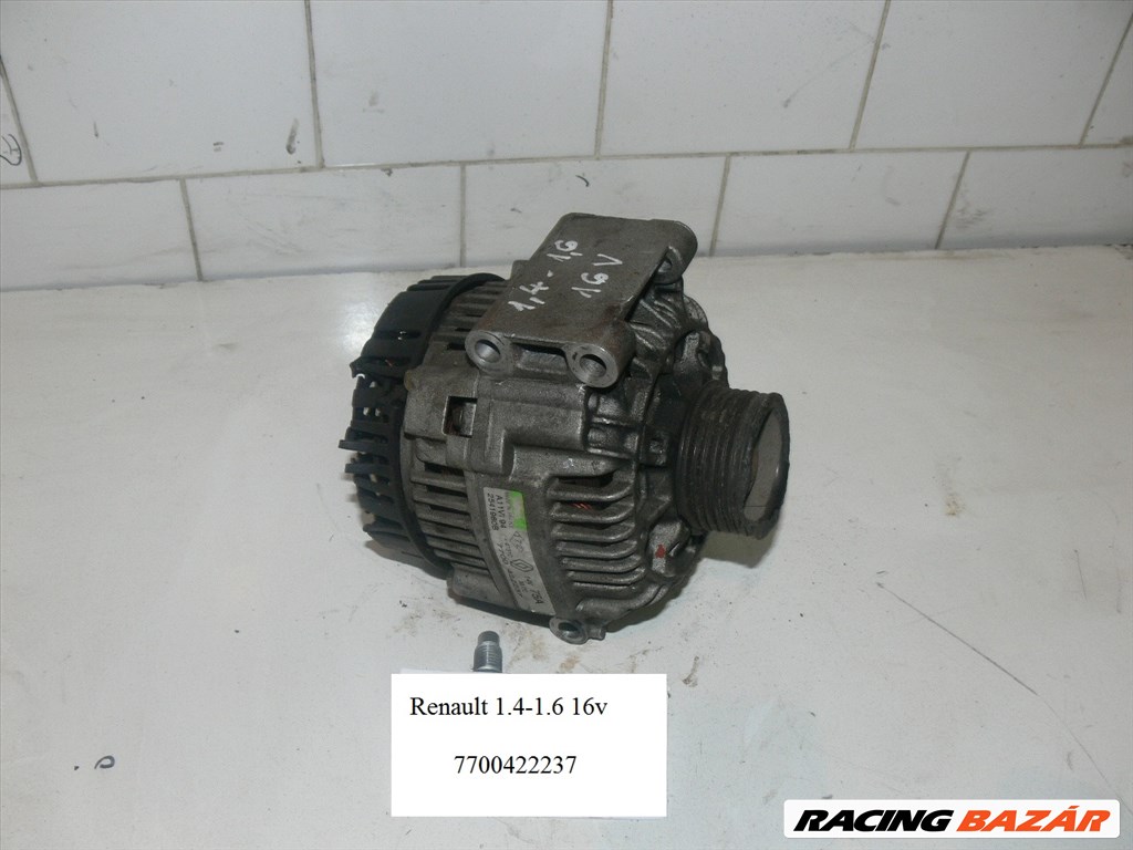 Renault 16v generátor 7700422237 1. kép