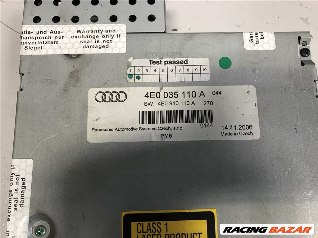 Audi A6 (C6 - 4F) CD tár  4e0035110a 2. kép