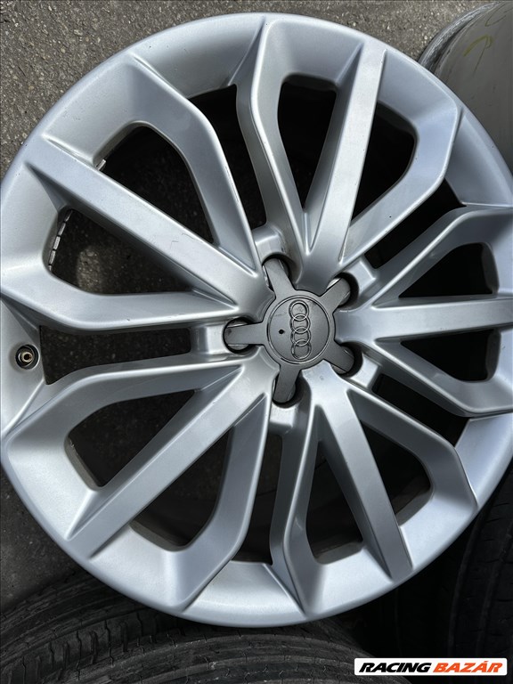Audi A6 4G S-Line gyári 8,5X19-es 5X112-es ET45 könnyűfém felni garnitura eladó 3. kép