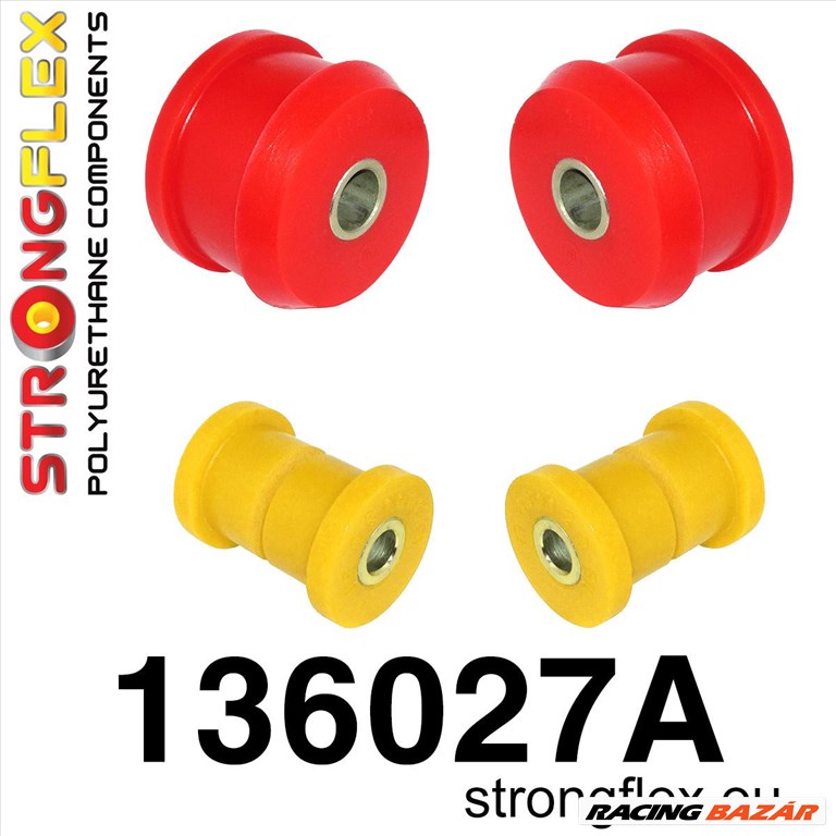 ELSŐ LENGŐKAR STRONGFLEX SZILENT KÉSZLET SPORT OpelﾠAstra F 91-98 OpelﾠAstra III OpelﾠAstra III Van OpelﾠCalibra OpelﾠCalibra 4WD OpelﾠCalibra 90-97 OpelﾠCavalier III OpelﾠCavalier III 4WD OpelﾠVectra A 88-95 1. kép