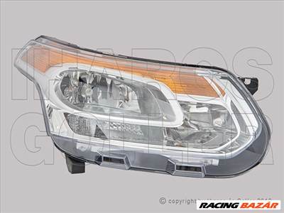 Citroen C3 2009-2017 Picasso  - FSZ H1/H7+napp.f. jobb króm h. (motorral) DEPO