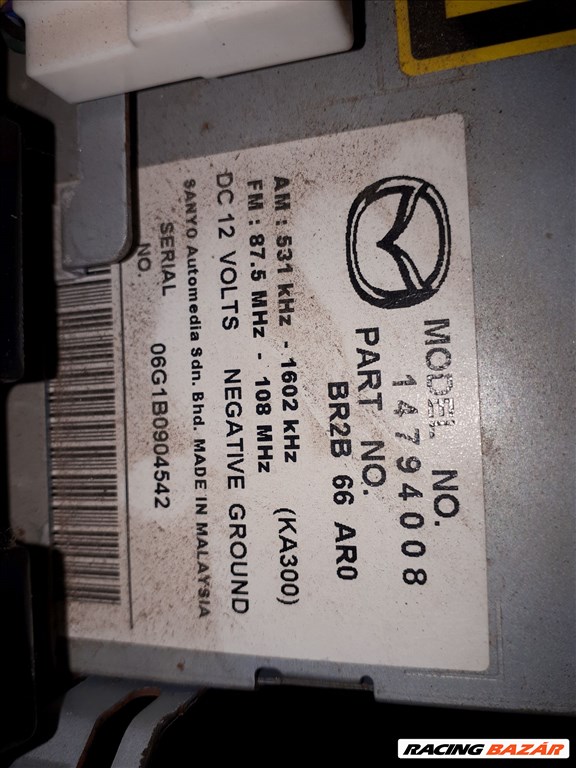 Mazda 3 -09 Rádiós CD Lejátszó 14794008 4. kép
