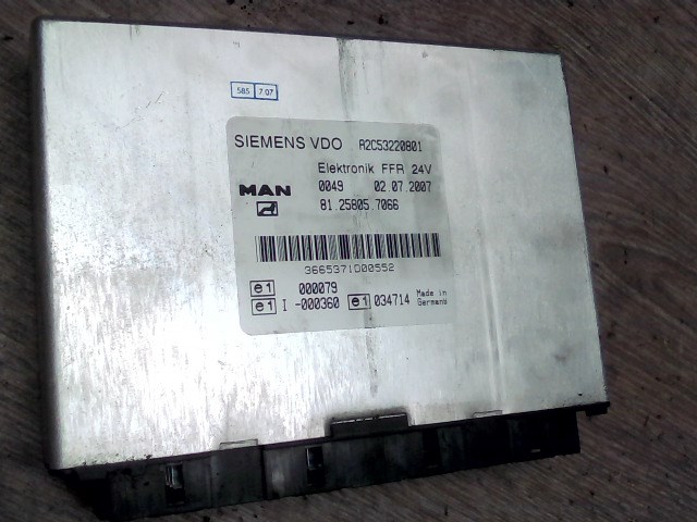 MAN TGL 12.240 4x2 BL Váltó vezérlő elektronika 1. kép