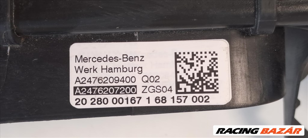 Mercedes B-osztály W247 homlokfal, hűtőtartó, gyári a2476209400q02 a2476209400q2 7. kép