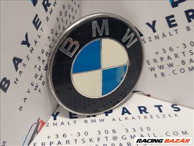 BMW E46 E90 F30 stb. 74mm bontott hátsó embléma (002946) 51148219237