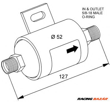 NRF 33117 - klíma szárítószűrő DAF 1. kép