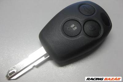 Renault Modus új gyújtáskulcs ház három gombos