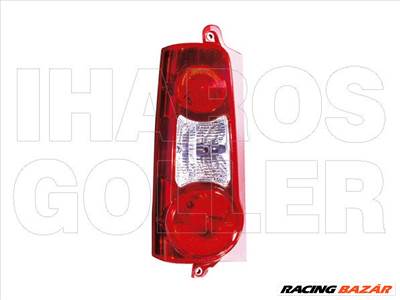 Peugeot Partner Tepee 2008-2012 - Hátsó lámpa üres bal (2 hátsó ajtó)