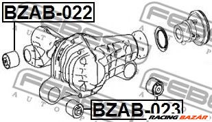 FEBEST BZAB-023 - Csapágy, differenciál DODGE JEEP MERCEDES-BENZ 1. kép