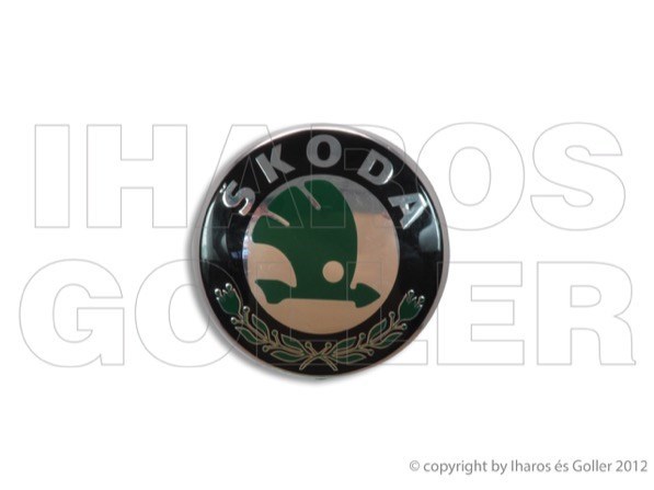Skoda Roomster 2006-2010 - Embléma SKODA (89mm) első (OE) 1. kép