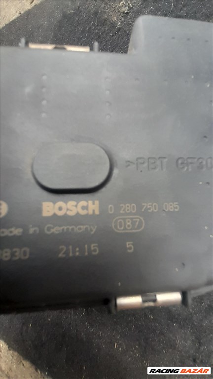 Peugeot 307 1.6 16v nfu fojtószelepház  0280750085 2. kép