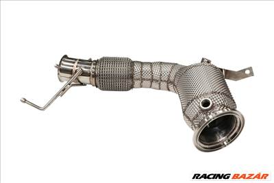 Downpipe Mini Cooper S F56 2.0T Decat + Heat Shield