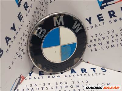 BMW E46 E90 F30 stb. 74mm bontott hátsó embléma (081175)