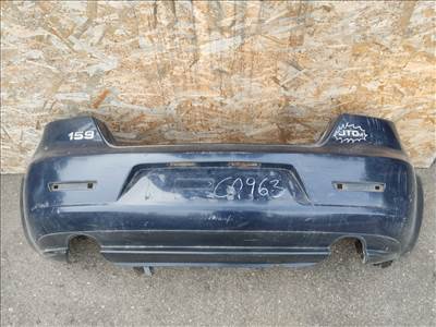 168452 Alfa Romeo 159 hátsó lökhárító 2 kipufogós, nem parkszenzor helyes, alsó rögzítőpont sérült