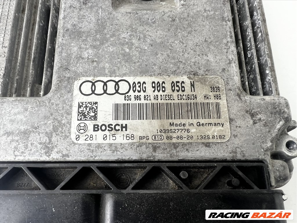 Audi A3 8P 1.9 tdi 105le BLS motorvezérlő 03n906056n 2. kép