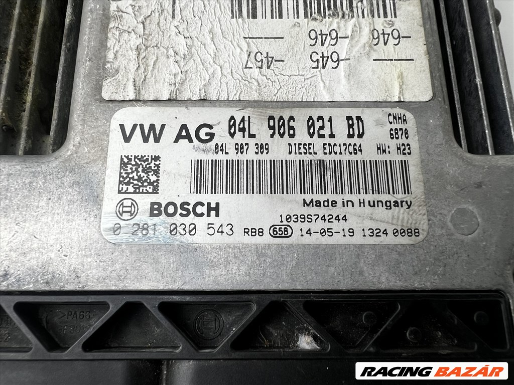 Audi A6 4G 2.0 tdi 190le CHNA Motorvezérlő  04l906021bd 2. kép