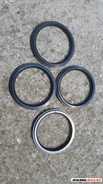  Tehermentesítő, központosító gyűrűk aluból és műanyagból 6. kép