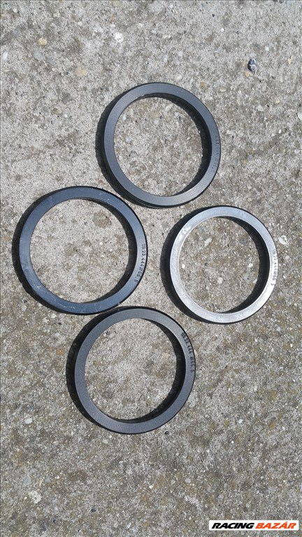  Tehermentesítő, központosító gyűrűk aluból és műanyagból 7. kép
