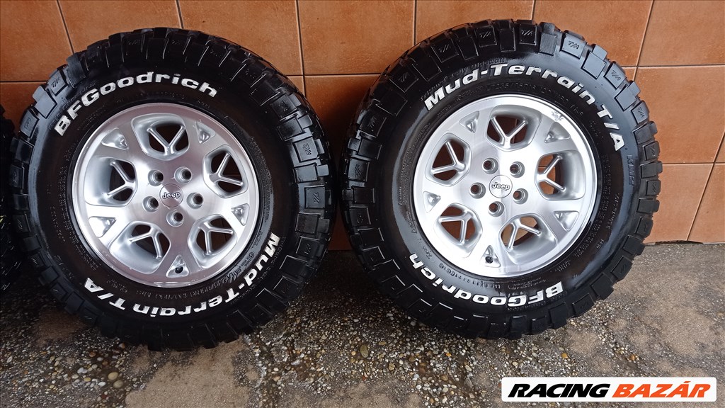 JEEP CHEROKEE 16" ALUFELNI 5X114,3 OFF-ROAD 235/85R16 GUMIVAL OLCSÒN!!! 3. kép