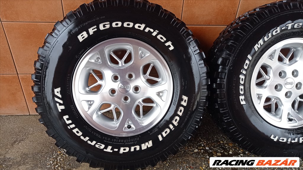 JEEP CHEROKEE 16" ALUFELNI 5X114,3 OFF-ROAD 235/85R16 GUMIVAL OLCSÒN!!! 4. kép