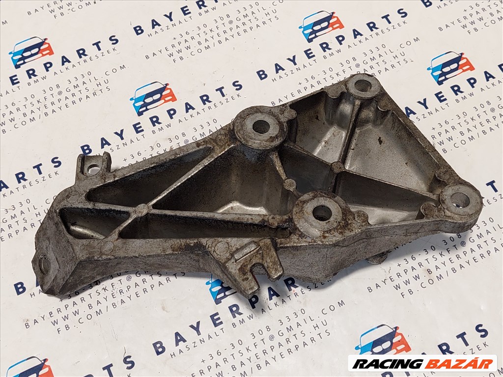 BMW E90 E91 E81 E87 116i 118i 120i 316i 318i 320i N45 N46 bal motortartó bak konzol (075267) 22116760307 2. kép