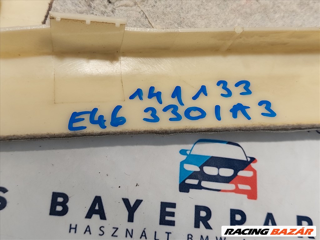 BMW E46 sedan jobb hátsó szürke C oszloptakaró oszlop takaró (141133) 51438222346 6. kép