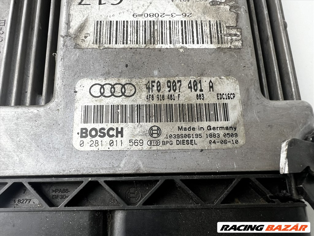 Audi A6 4F 3.0 tdi 224le BMK motorvezérlő  4f0907401a 2. kép