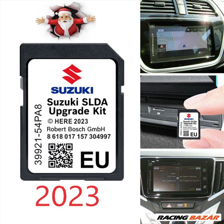 Suzuki Bosch Slda gyári Gps kártya 2023 Teljes Európa térkép és Full Európa traffipax előjelzés is! 9. kép