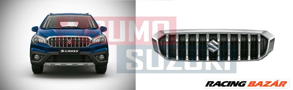 Suzuki Hütődíszrács S-Cross 2015-től emblémával 1. kép