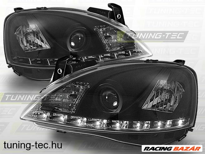 Opel Corsa C OPEL CORSA C 11.00-09.06 DAYLIGHT BLACK Tuning-Tec 1. kép