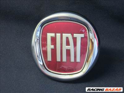 Fiat gyári új, nyomó gombos csomagtér embléma 735579354