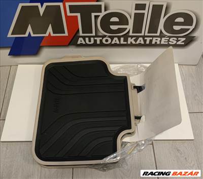 (GYÁRI ÚJ) BMW Gumiszőnyeg garnitúra hátsó fekete 2-es sorozat F45 Active Tourer+LCI