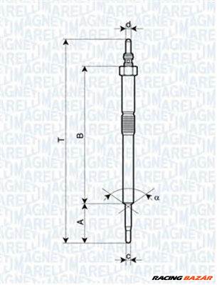 MAGNETI MARELLI 062900082304 - izzítógyertya HONDA