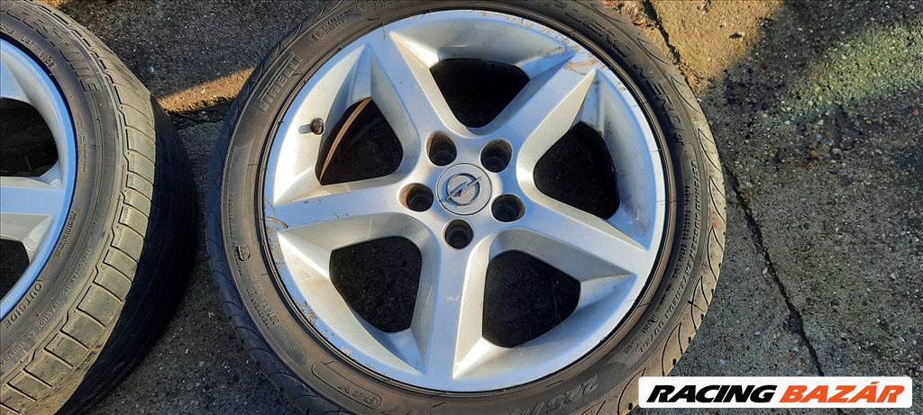  Opel astra h 5x110 lyukosztású 7Jx17" használt (gyári felni) alufelni 3. kép