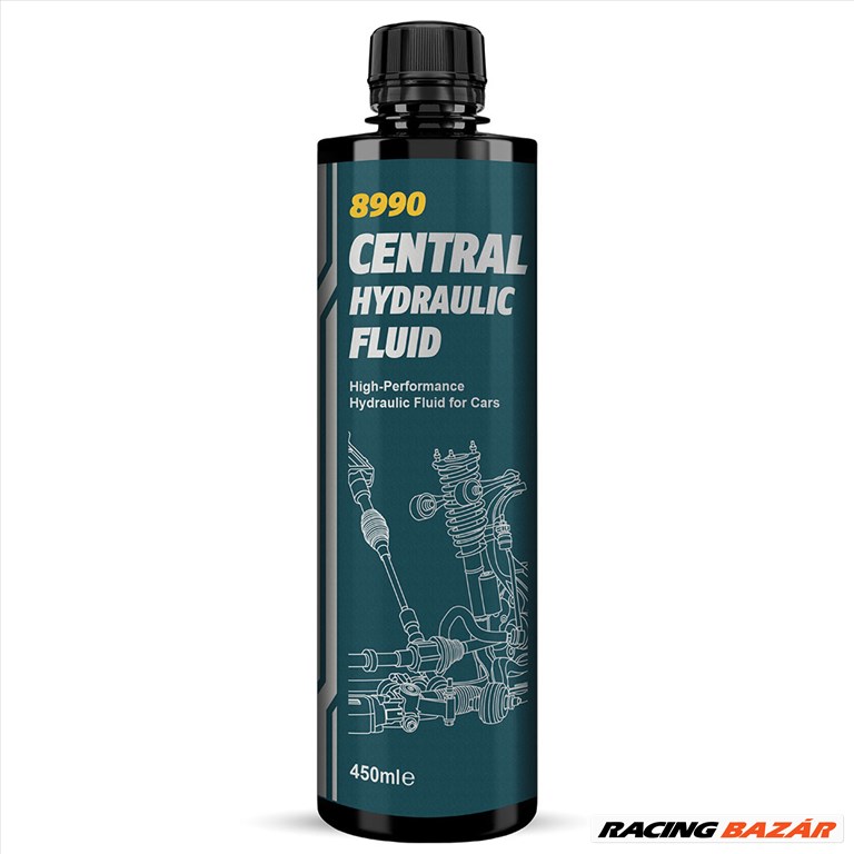 Szervóolaj CHF, hidraulika olaj, zöld 500 ml Mannol 8990 1. kép