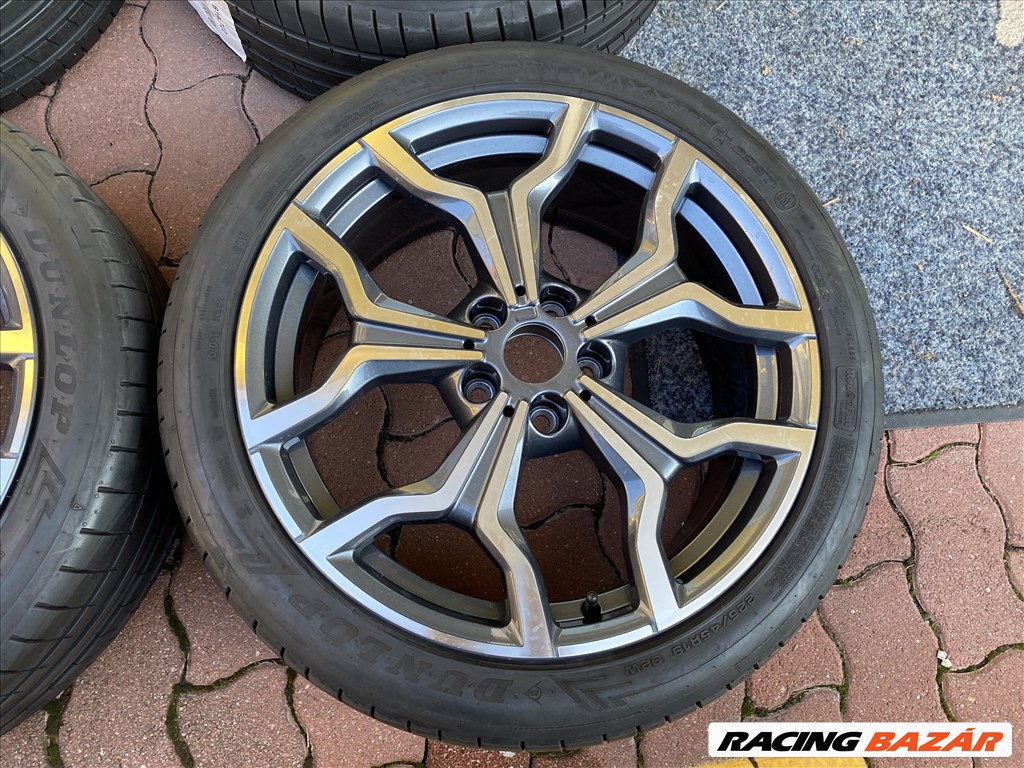 BMW 19 gyári alufelni felni, 5x112, 225/45 R19 nyári gumi, X2  (3003) 4. kép